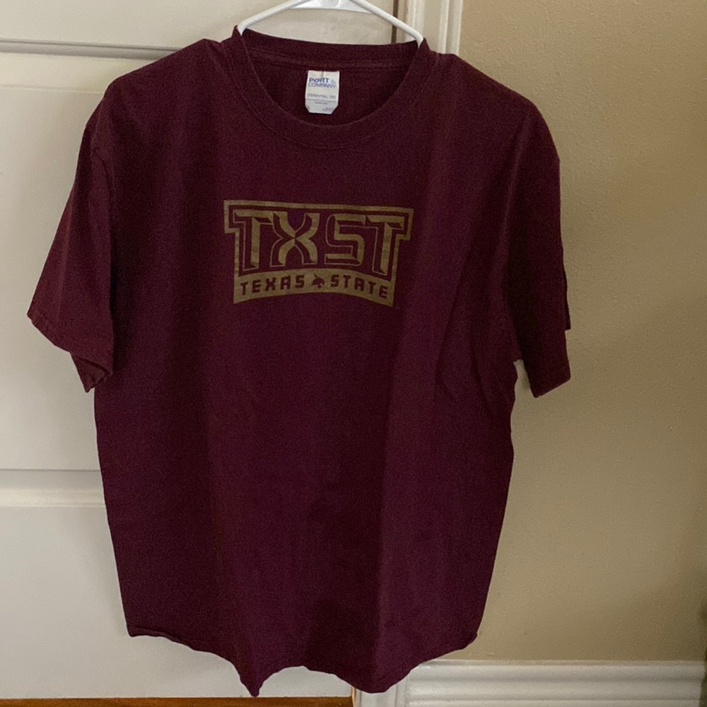 Maroon Tx St T Shirt